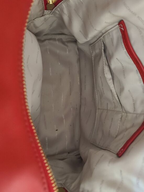 Michael Kors Red Leather Backpack main image 8